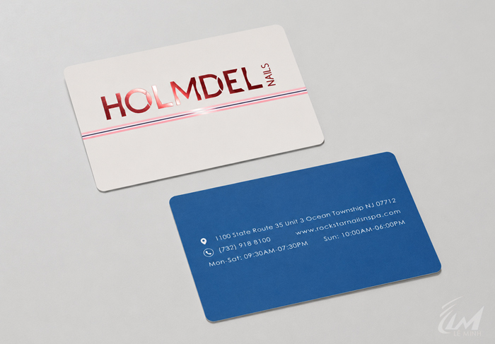 in name card theo yêu cầu