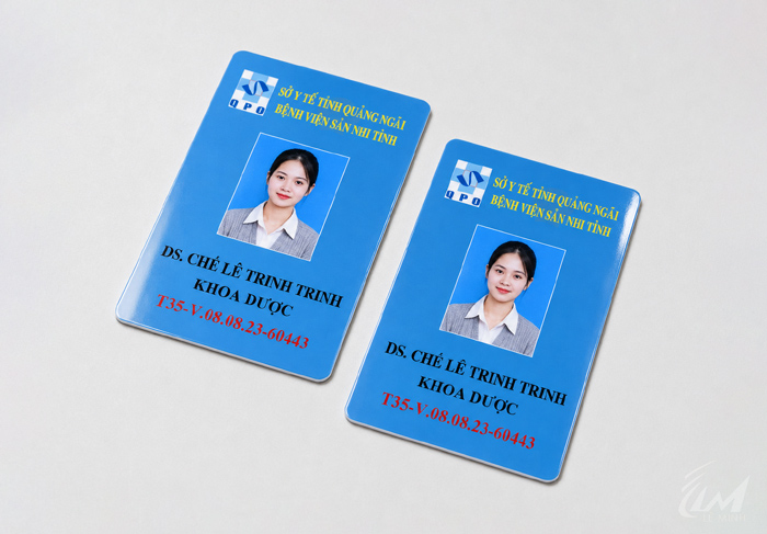 làm thẻ nhân viên bệnh viện theo yêu cầu