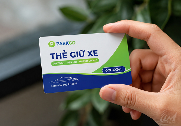 sản xuất thẻ xe gắn chip